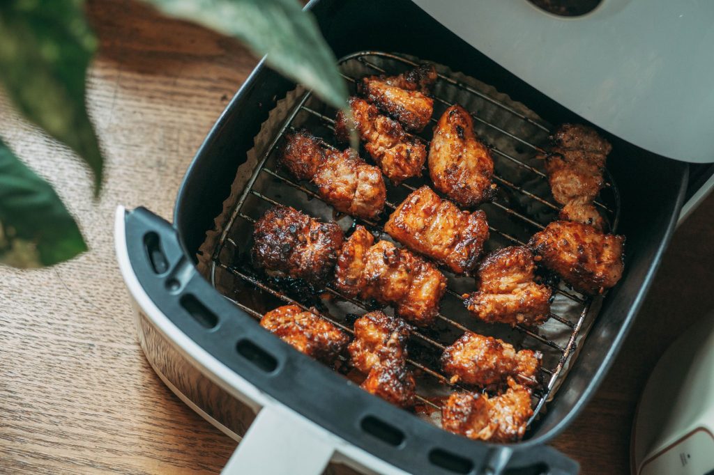 Friteuse a air en cuisine
