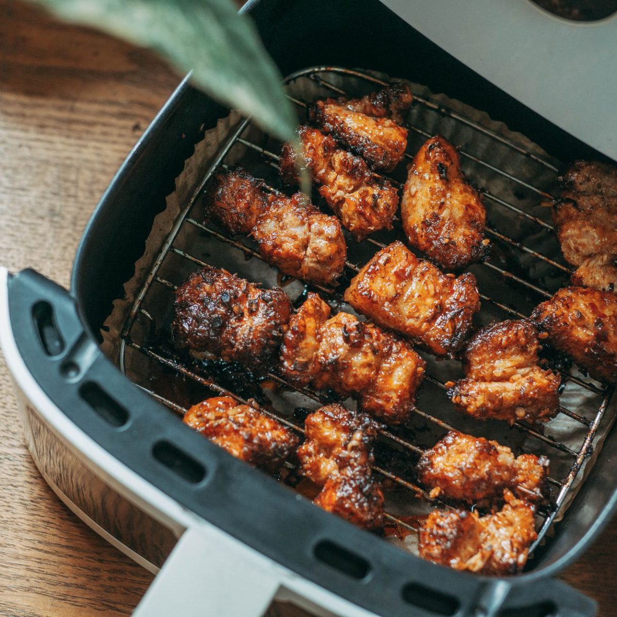 Friteuse a air en cuisine
